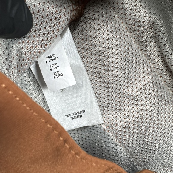 Eddie Bauer Shorts Mens 34 Red Burgundy Chino Hiking‎ Camp Stretch Outdoors 9" - Picture 8 of 10